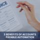 woman filling up an e-invoice